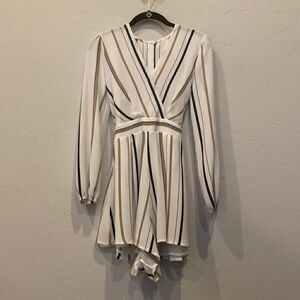 NLW Striped Romper